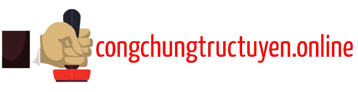 Công Chứng Trực Tuyến.ONLINE